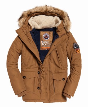 Superdry Everest Parka Férfi Kabát Khaki | ONIHP5092